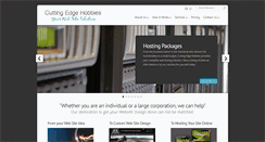 Desktop Screenshot of cuttingedgehobbies.com